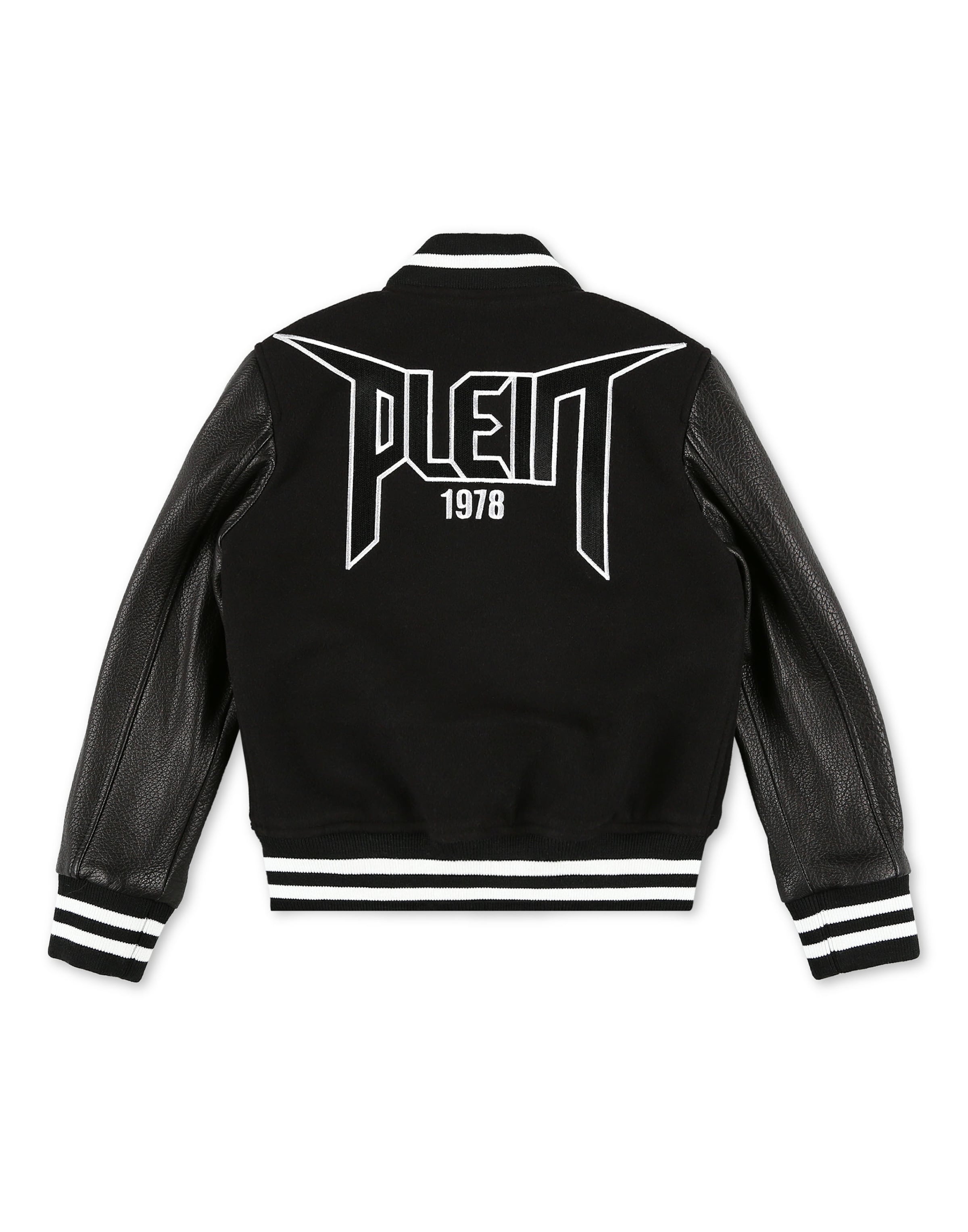 Philipp Plein - Casaco meia-estação 'Iconic Plein' em preto