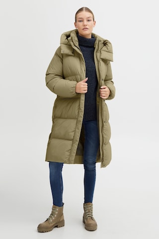 Oxmo Winter Coat 'Oxelice' in Beige