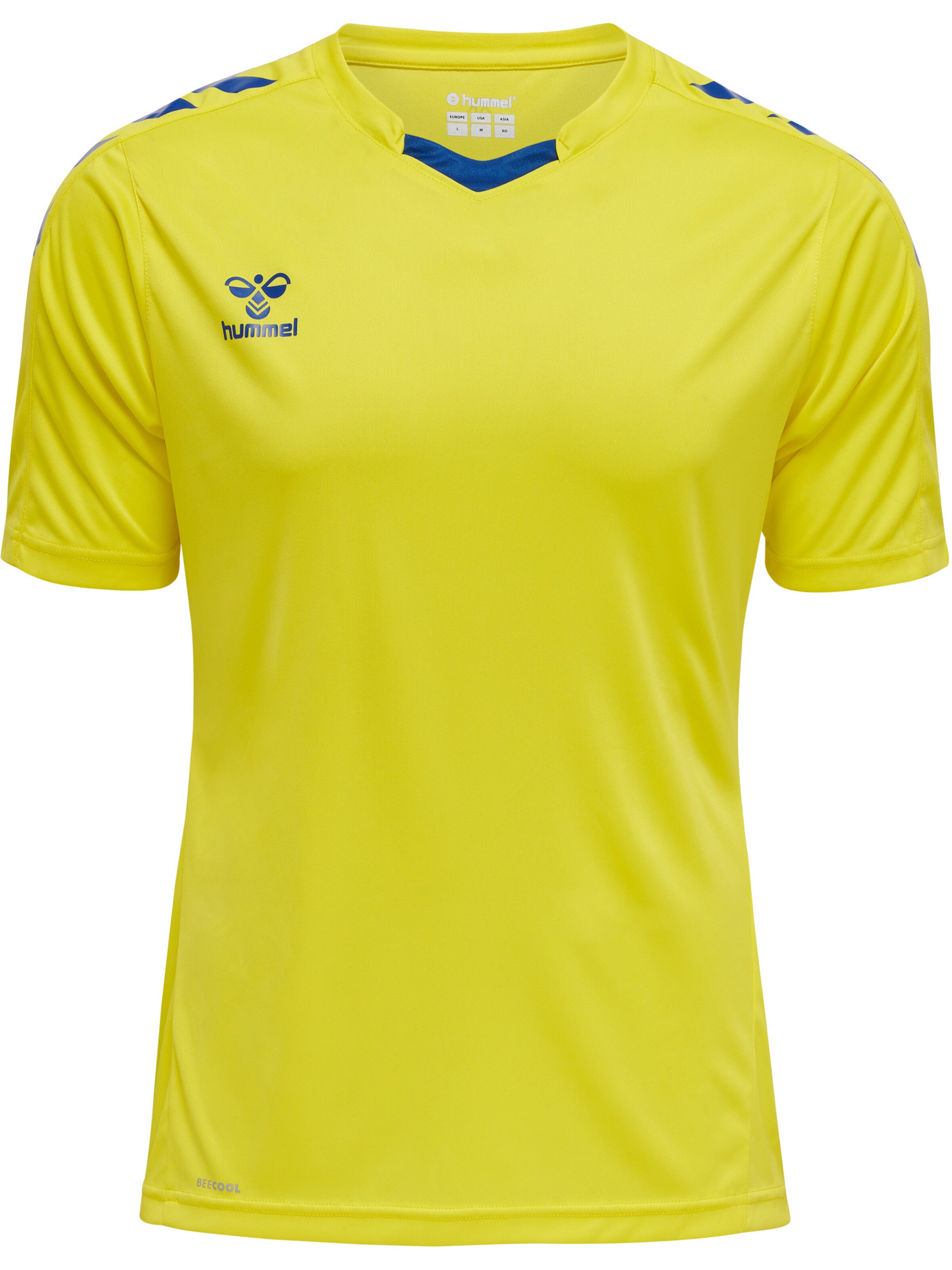 Maillot 'Core XK' Hummel en jaune : devant