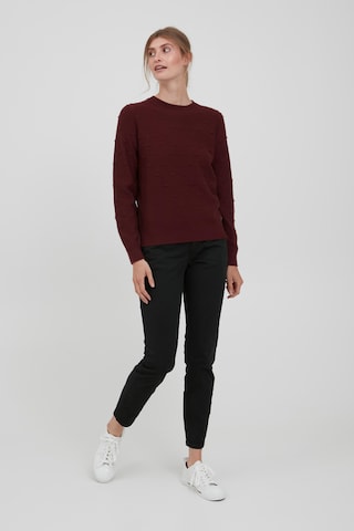 Oxmo Pullover 'Dotta' in Rot