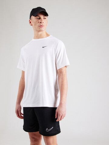 NIKE Funkcionális felső 'Ready' - fehér: elől