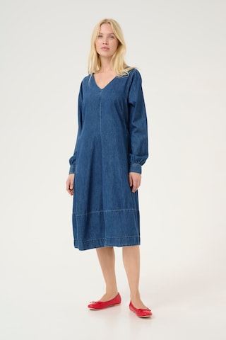 CULTURE Kleid 'Livie Arpa' in Blau: Vorderseite