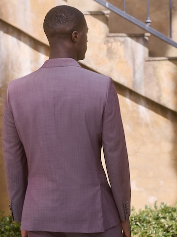 Next Slim fit Business-colbert in Roze