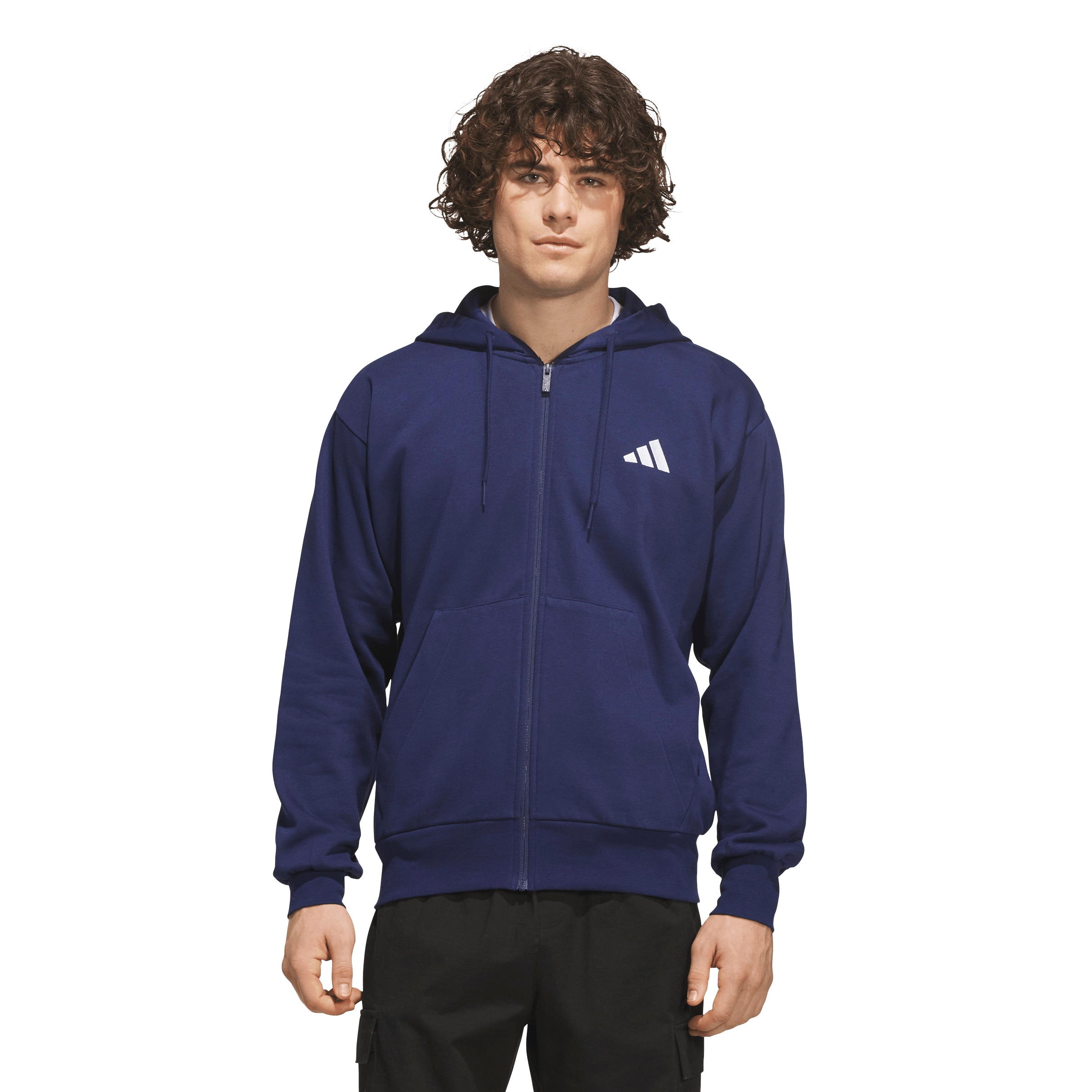 ADIDAS SPORTSWEAR Sportssweatjakke i blå: forside