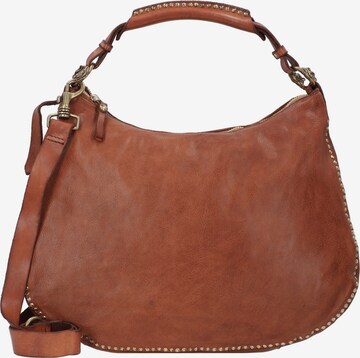 Campomaggi Shoulder Bag in Brown: front