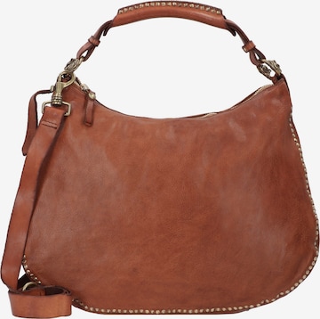 Campomaggi Shoulder Bag in Brown: front