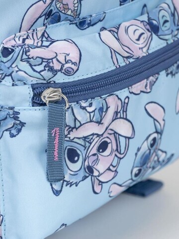 Sac à dos 'Kinder-Rucksack mit "Free Time"-Aufdruck – Stitch' DISNEY en bleu