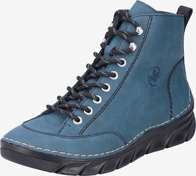 Rieker Schnürstiefel ' 55022 ' in blau, Produktansicht