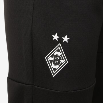 PUMA Slimfit Sporthose 'Borussia Mönchengladbach' in Schwarz