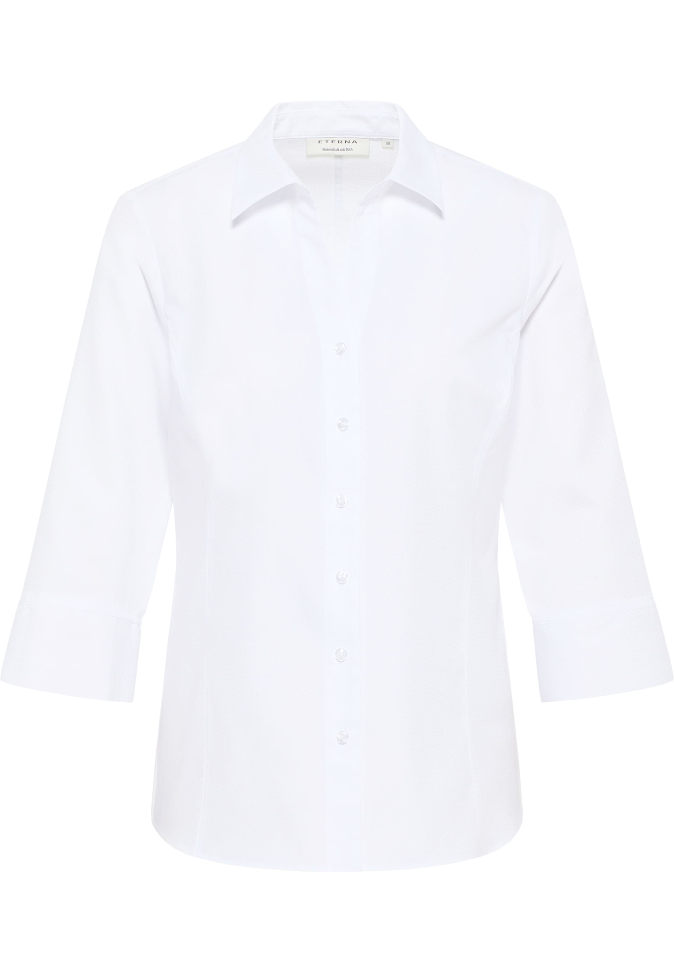 ETERNA Bluse in Weiß: Vorderseite