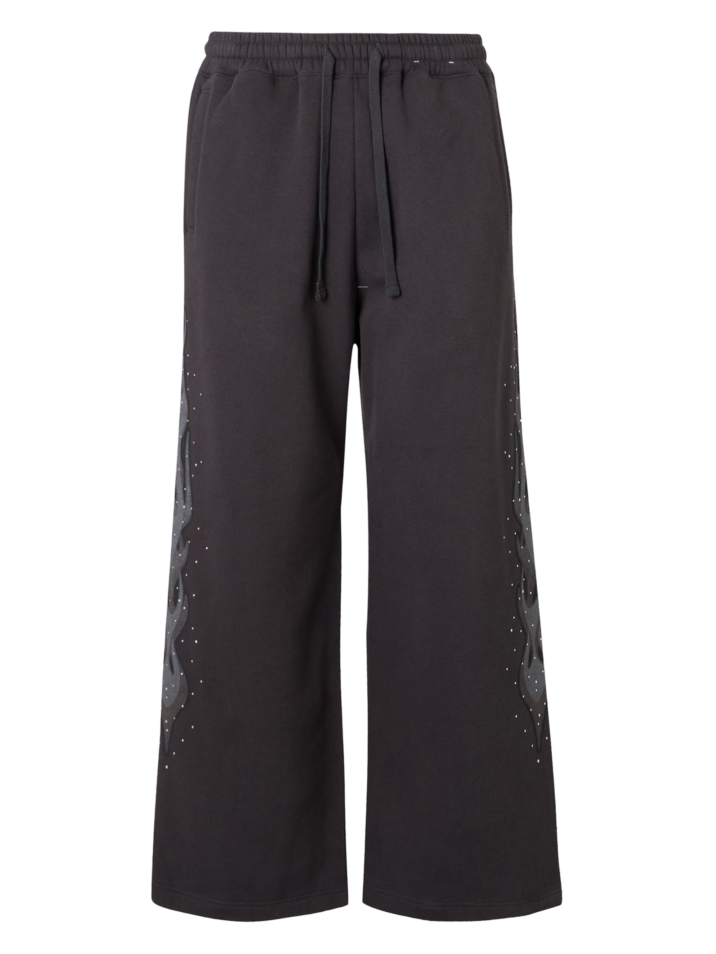 Loosefit Pantalon HOLLISTER en noir : devant