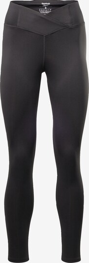 Reebok Pantalon de sport en noir / blanc, Vue avec produit