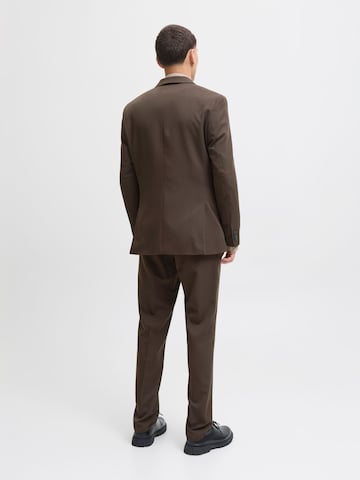 JACK & JONES Slim Fit Jakke 'JPRFranco' i brun