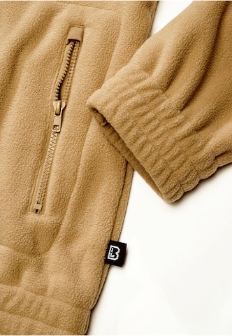 Brandit Fleecejacke 'Combat' in Beige