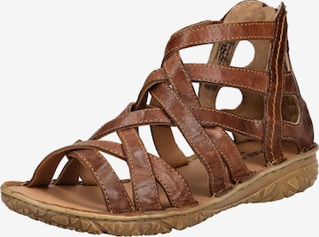 JOSEF SEIBEL Sandals in Brown: front