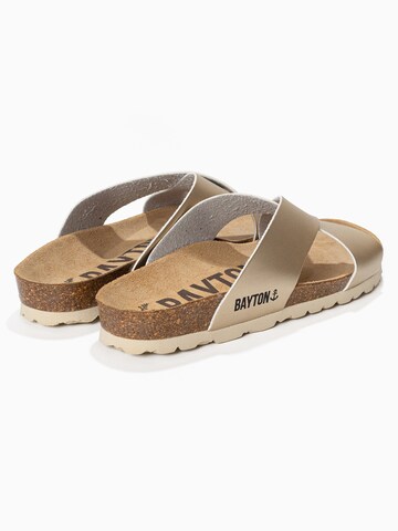Bayton - Zapatos abiertos 'GOMERA' en oro