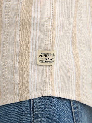 PETROL INDUSTRIES MEN Regular Fit Hemd‌‌‌‌‌‌‌‌‌ in Beige
