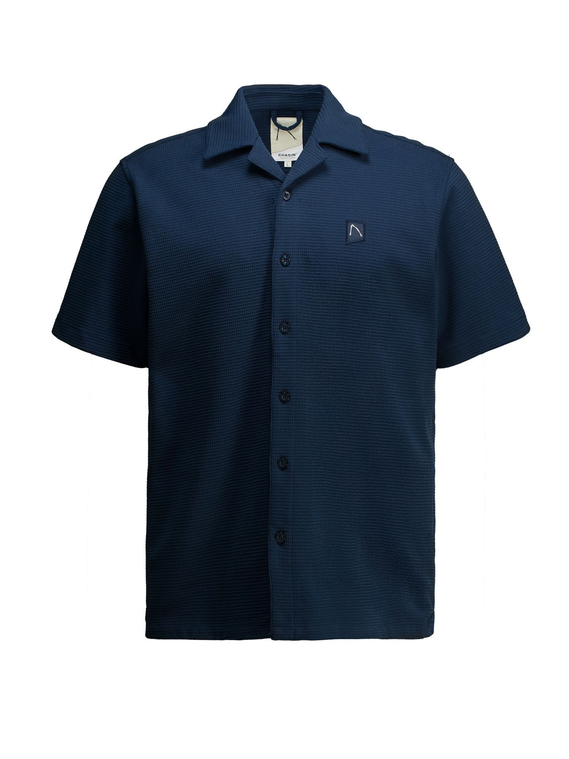 T-Shirt CHASIN' en bleu : devant