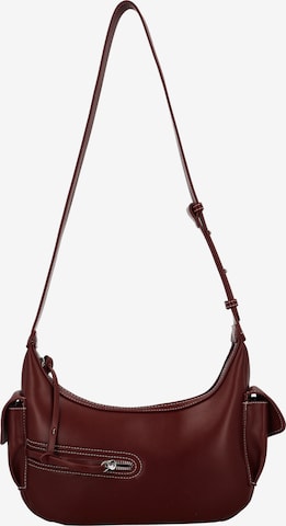 Sac à bandoulière MYMO en rouge : devant