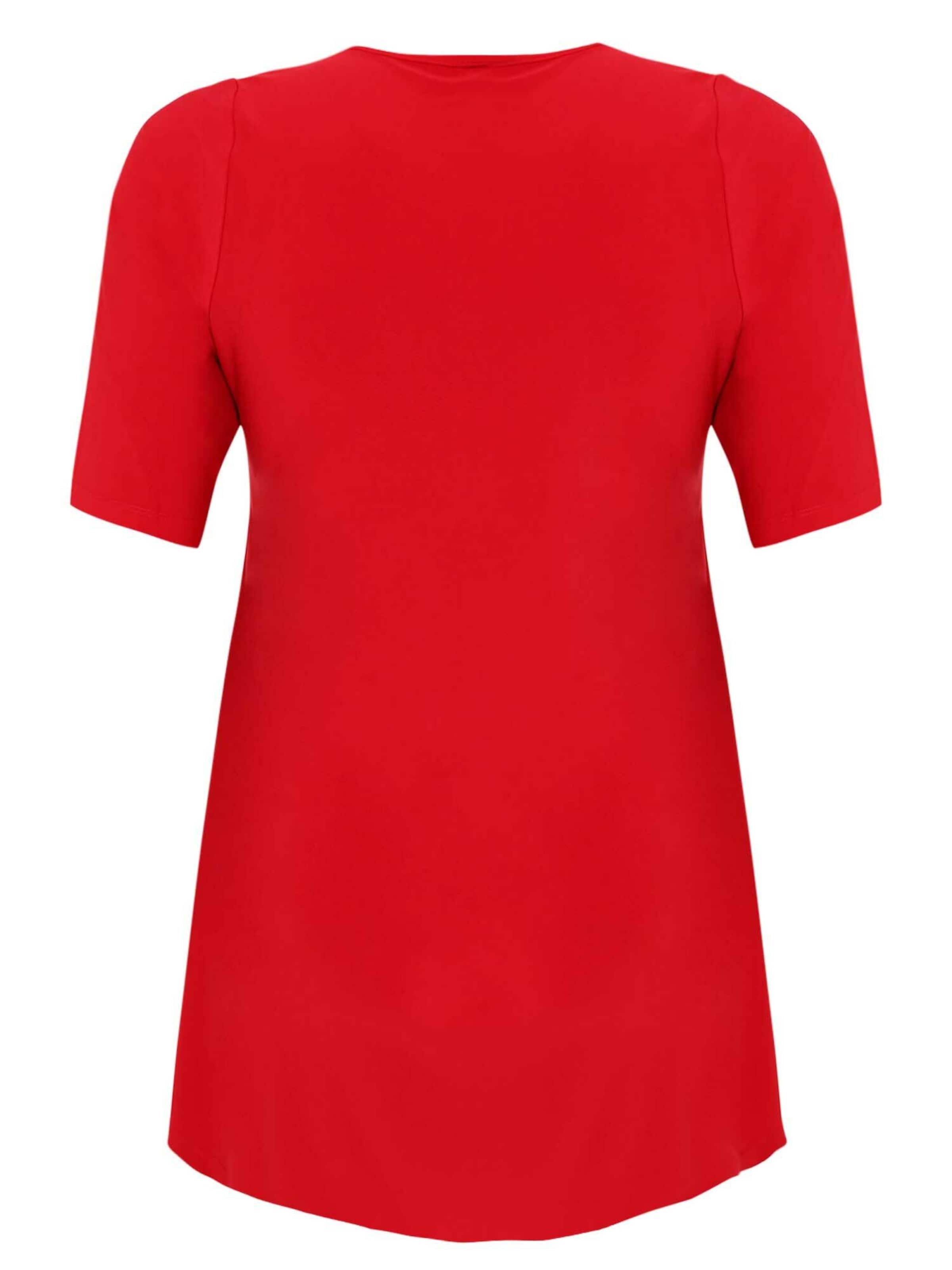 YOEK Shirt 'TESS' in Rood