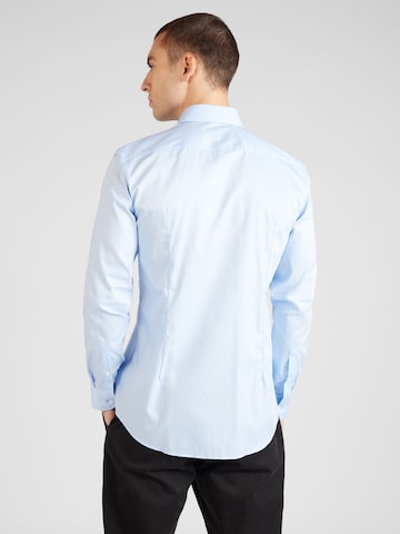 Coupe regular Chemise 'H-HANK' BOSS en bleu