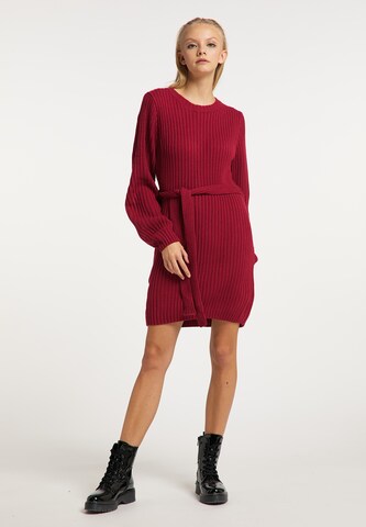 myMo ROCKS Knitted dress in Red