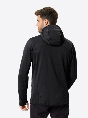 VAUDE Funktionele fleece-jas 'Monviso' in Zwart