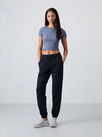 Tommy Life Tapered Broek 'Jogginghose' in Blauw