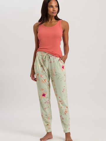 Hanro Pajama Pants ' Sleep & Lounge ' in Green