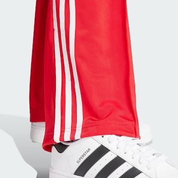 ADIDAS ORIGINALS Wide leg Trousers 'Firebird' in Red