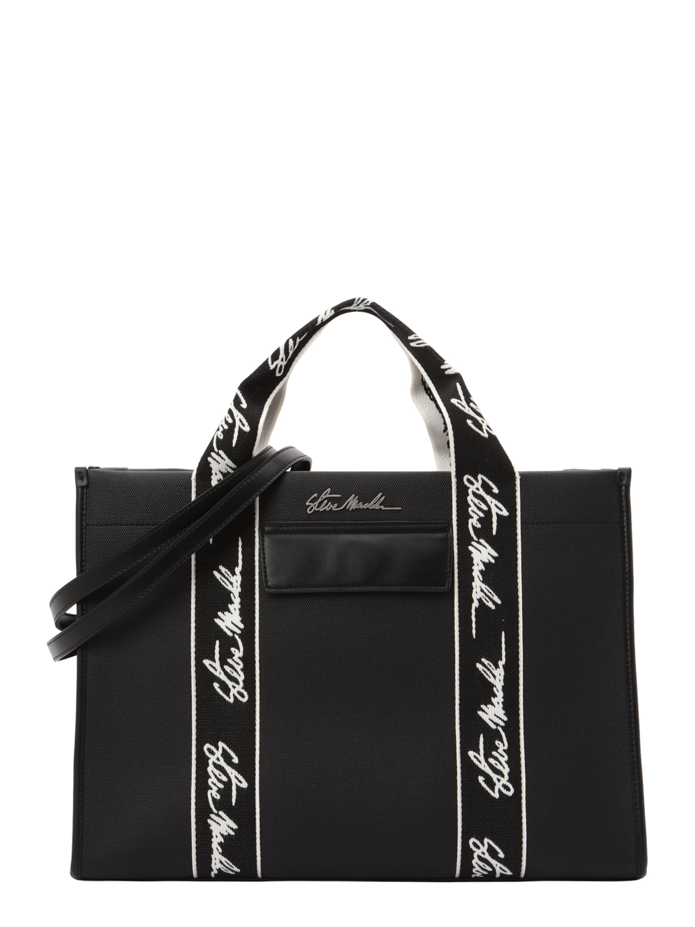 Borsa a mano 'BDomino' di STEVE MADDEN in nero: frontale