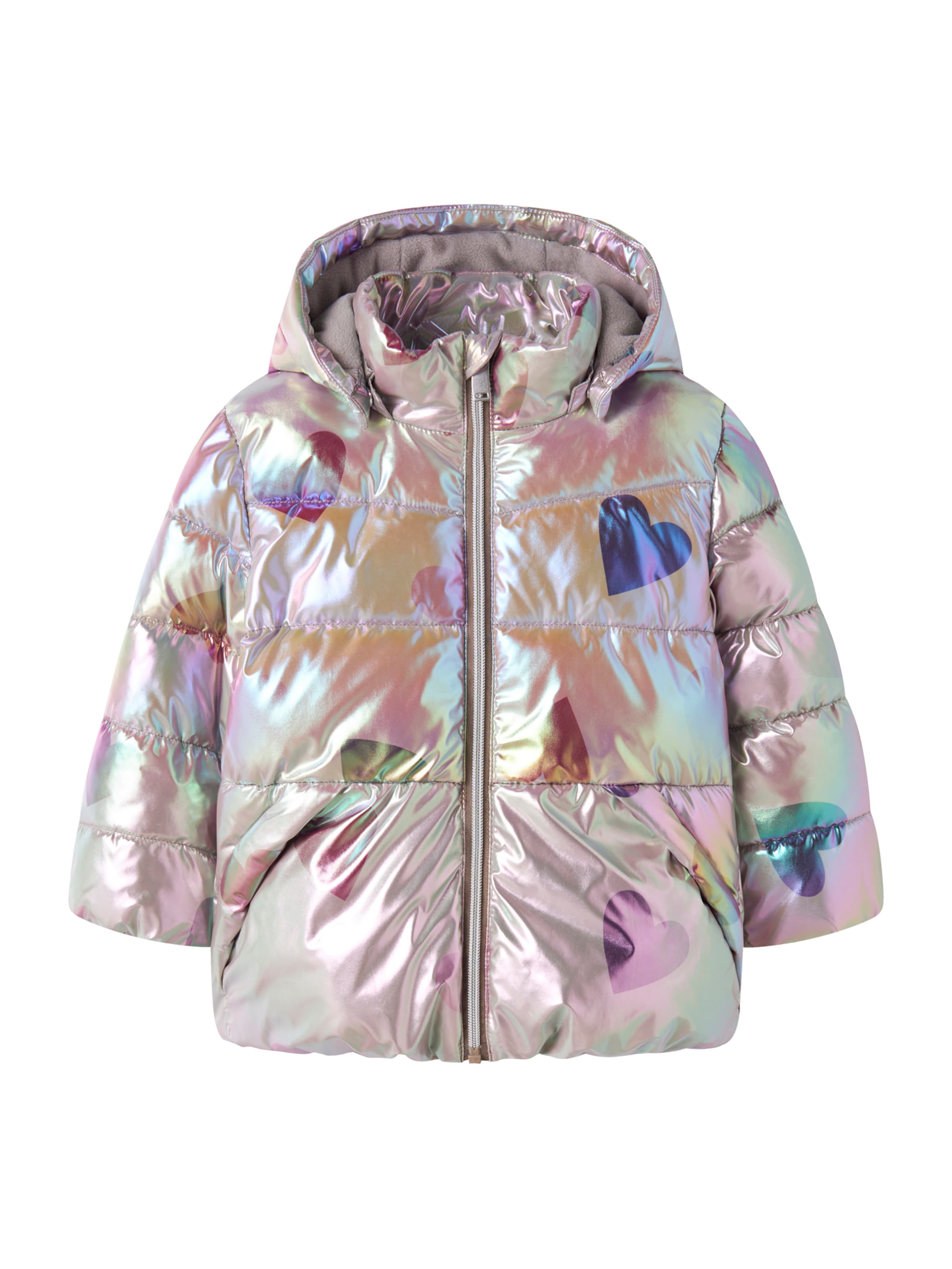 NAME IT Winterjacke in Pink: Vorderseite