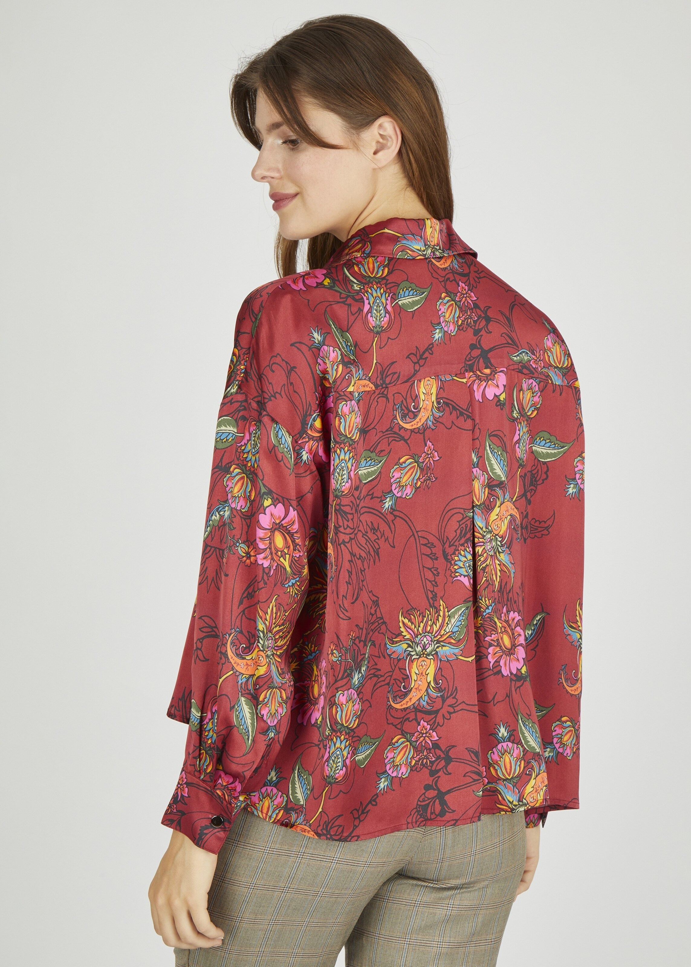 Frauen Große Größen eve in paradise Bluse 'Marlies' in Rot - WP18478 Frauen Große Größen eve in paradise Bluse 'Marlies' in Rot - WP18478