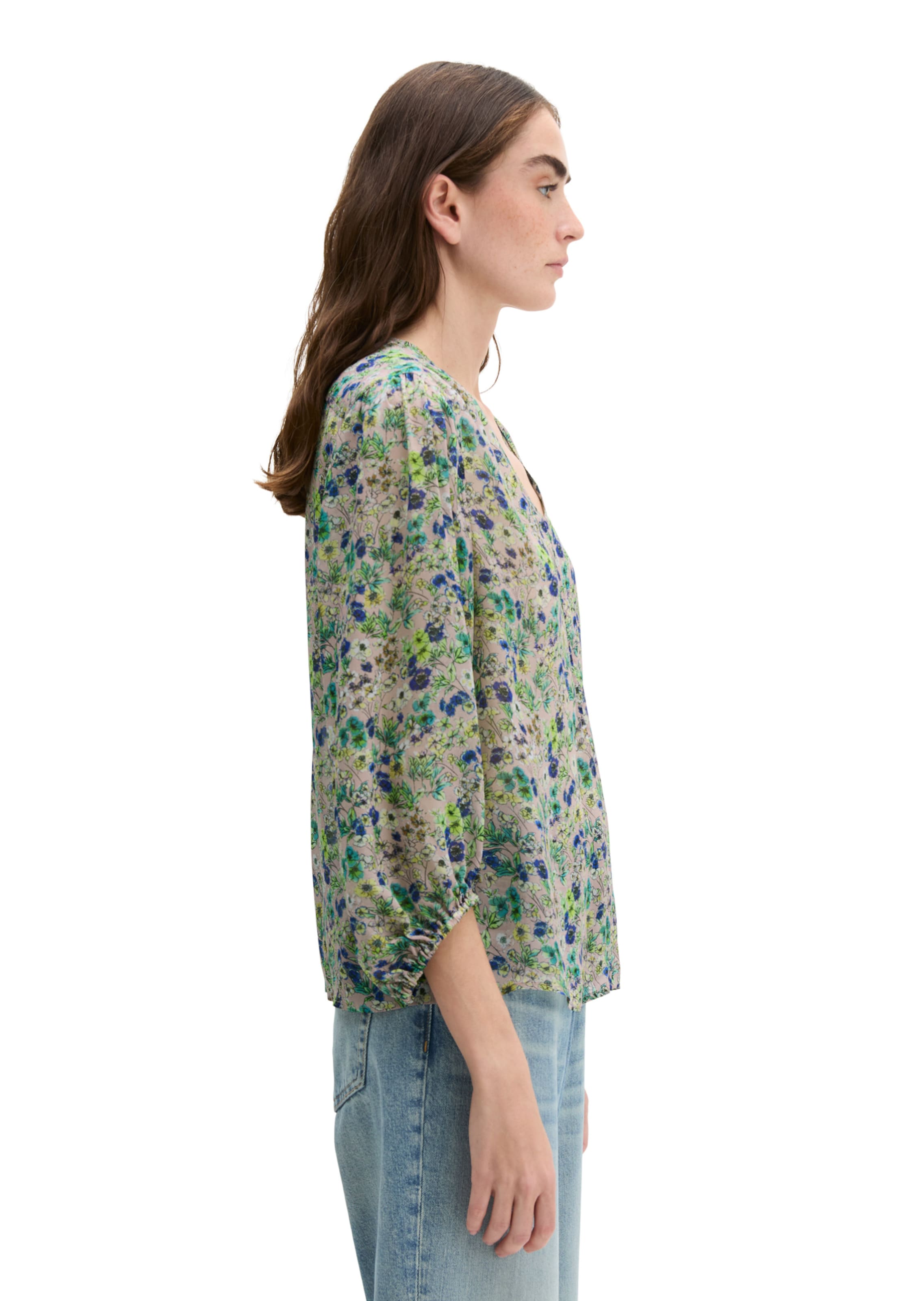 Marc O'Polo Bluse in Grün