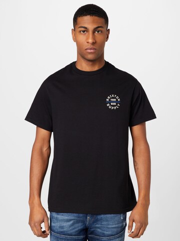 Brixton Shirt 'OATH' in Zwart: voorkant