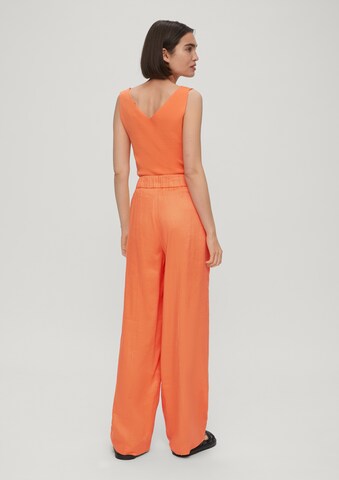 s.Oliver BLACK LABEL Top in Orange