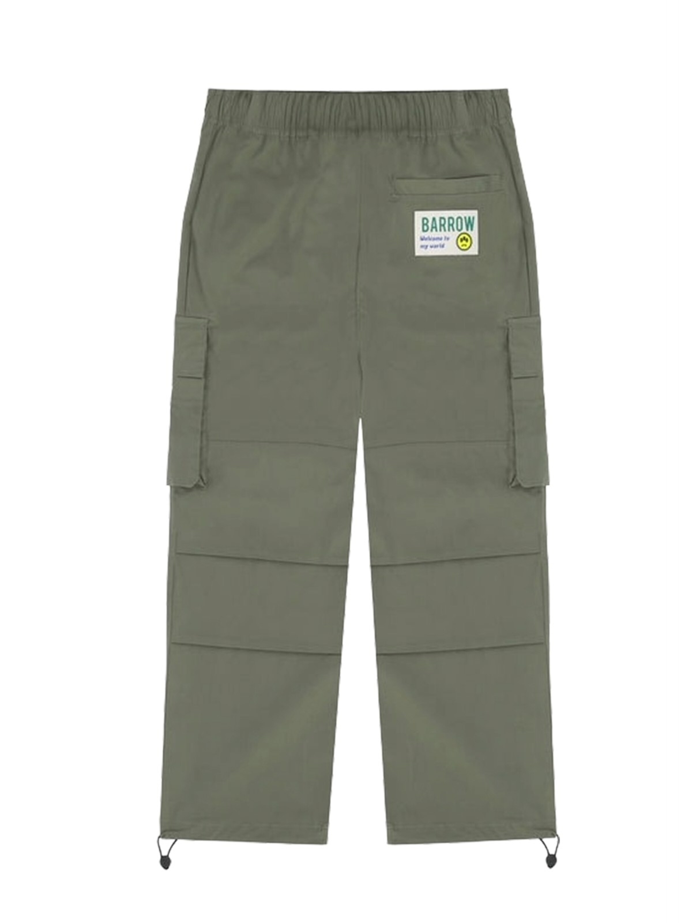 Regular Pantalon 'Pantalone cargo verde per bambino' BARROW en vert