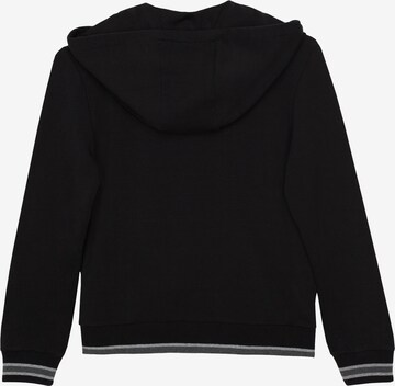 Gulliver Zip-Up Hoodie in Black