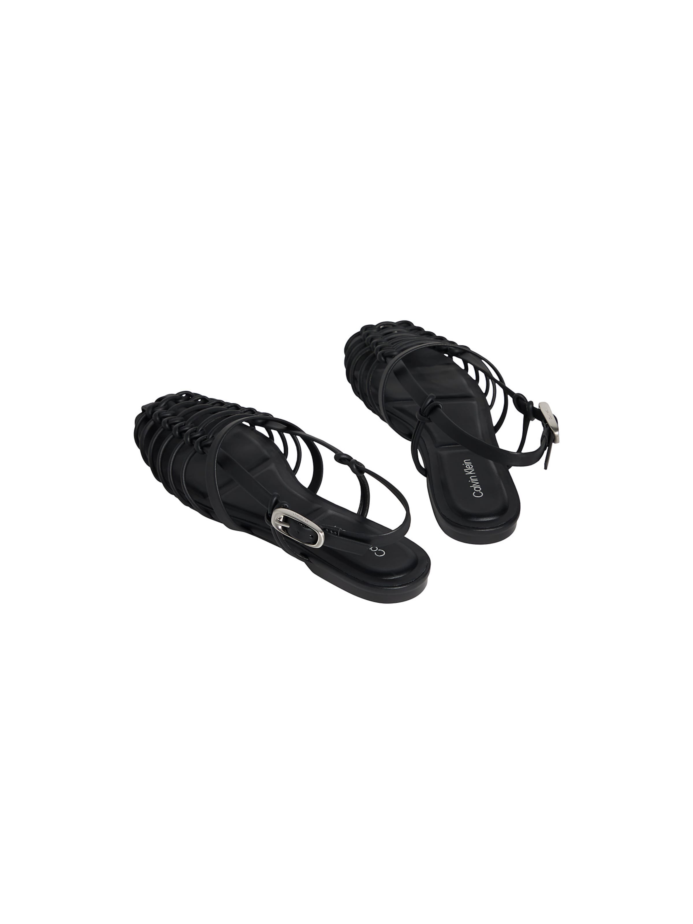 Calvin Klein Sandalen met riem 'Liliana' in Zwart