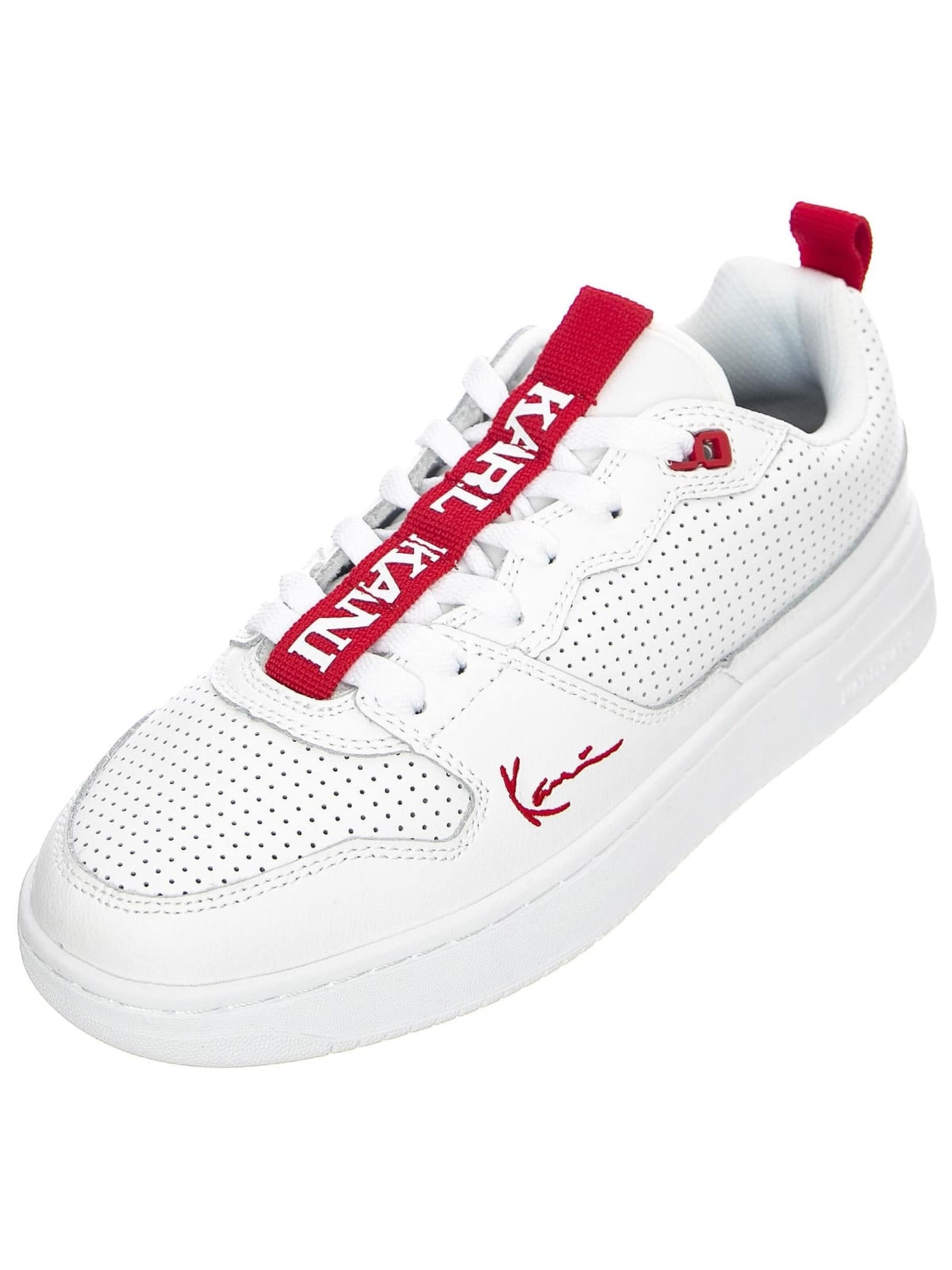 Karl Kani Athletic lace-up shoe 'Mens Kani 89 TT Shoes' in White: front