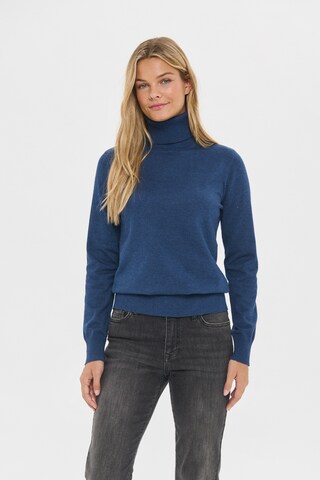SAINT TROPEZ Pullover 'Mila' in Blau: Vorderseite