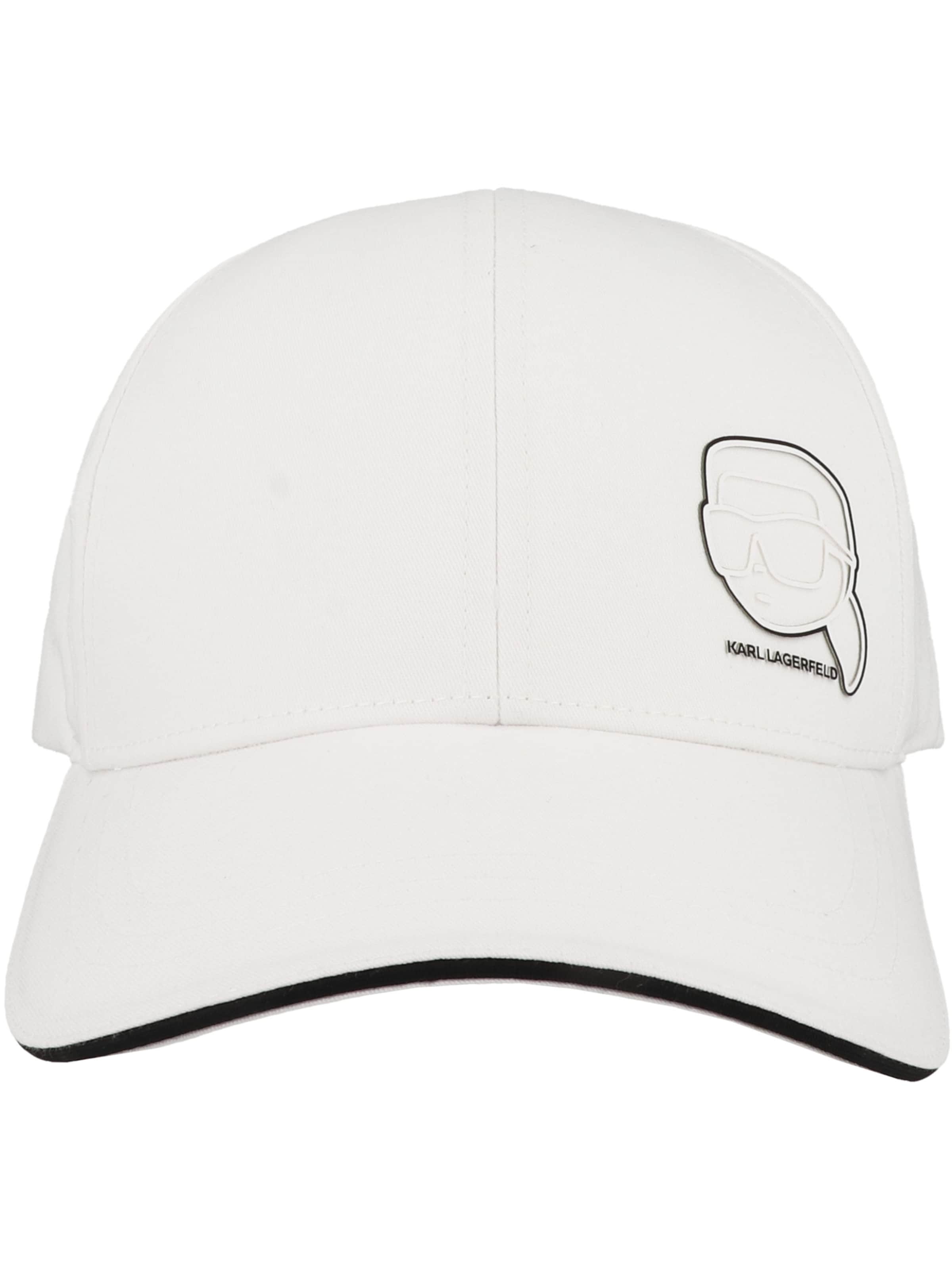 Karl Lagerfeld Cap in Weiß