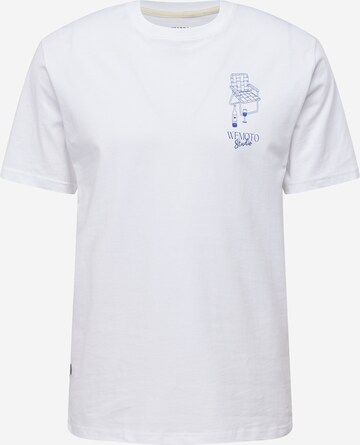 T-Shirt 'Blanc' Wemoto en blanc : devant