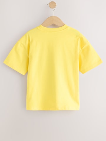 Tricou 'Pac Man' de la Next pe galben