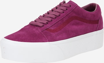 VANS Låg sneaker i lila: framsida