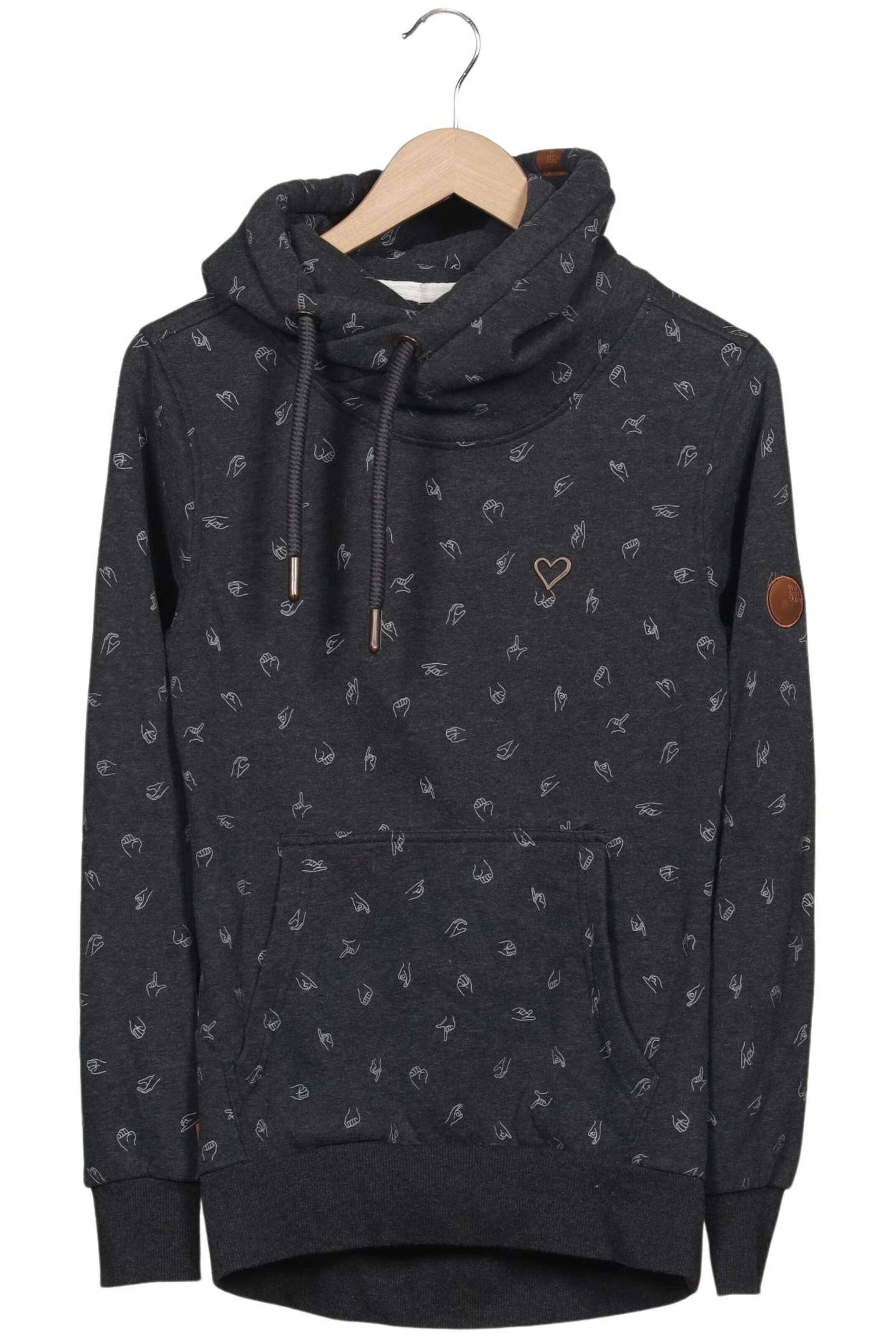 alife & kickin Sweatshirt & Zip-Up Hoodie in S in Grey: front