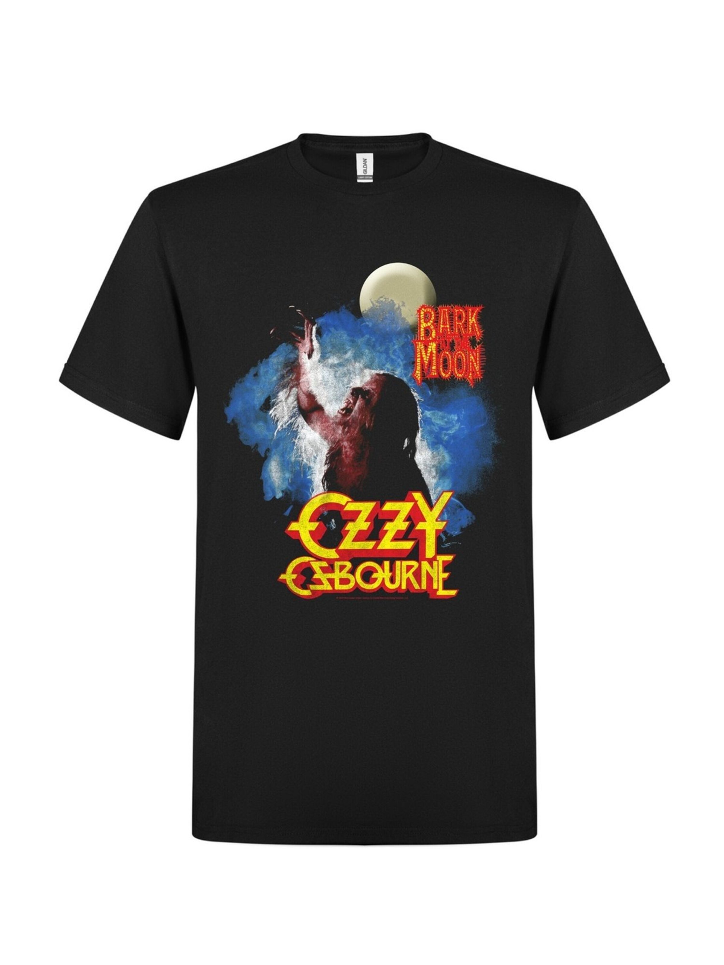Ozzy Osbourne - Camiseta 'Ozzy Osbourne Bark at the Moon  T-Shirt' en negro: frente