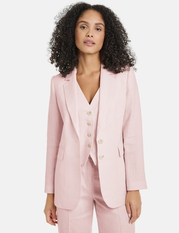 Blazer GERRY WEBER en rose : devant