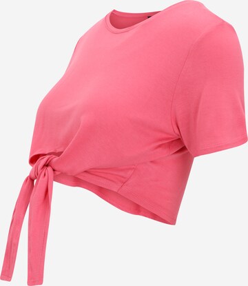 Pieces Maternity - Camiseta 'Neora' en rosa: frente