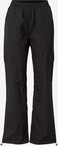 SISTERS POINT Loose fit Cargo trousers 'VUJA' in Black: front